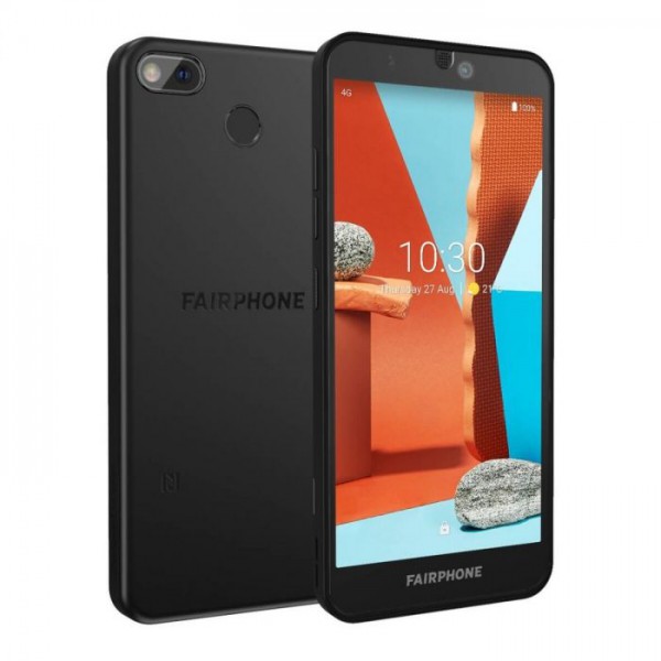 Smartphone Fairphone3+ coque bleue lille rue solférino