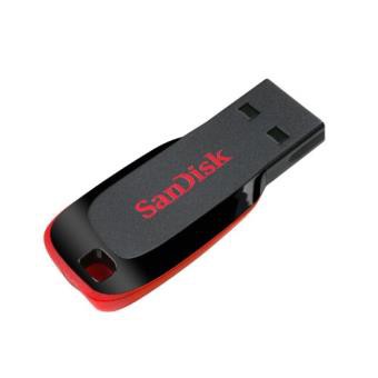 clé USB rouge et noir
