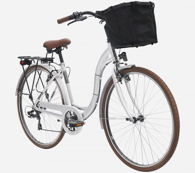 Vélo femme NAKAMURA Blanc volé Tours centre entre mardi 28 au soir et mercredi 29 midi