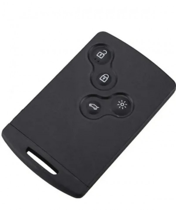 Carte noire de voiture renault