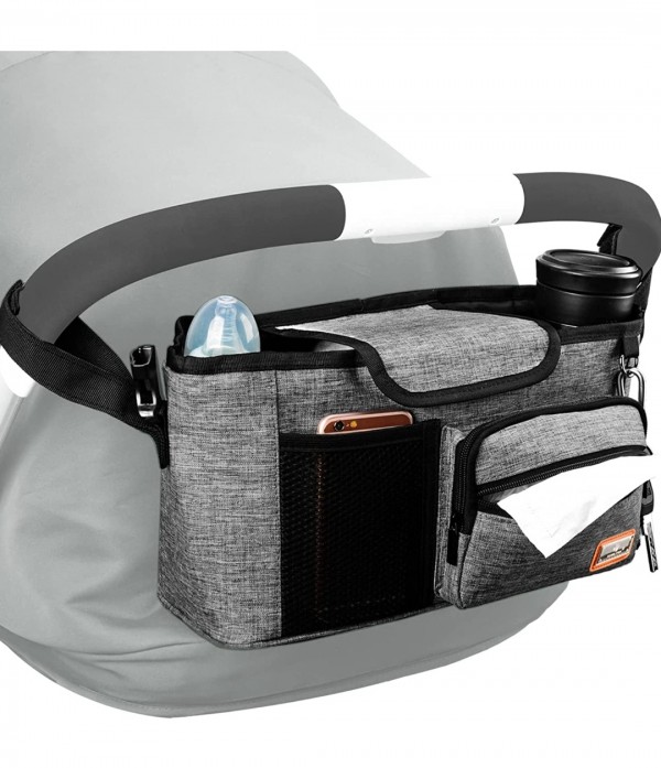Petit sac gris sur la voie B, ligne U, le 5/10 à 17h30