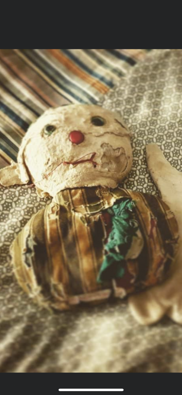 Doudou clown perdu
