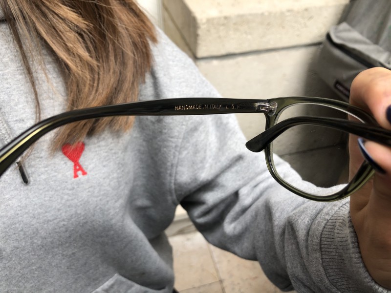 LUNETTES VERTES DE VUE