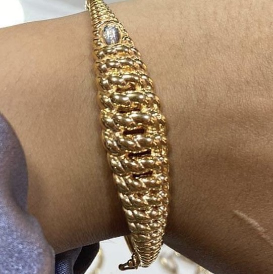 Bracelet en or valeur sentimentale