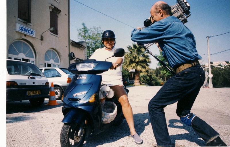 Scooter zest Yamaha bleu marseille EE-941-TQ place Vauban