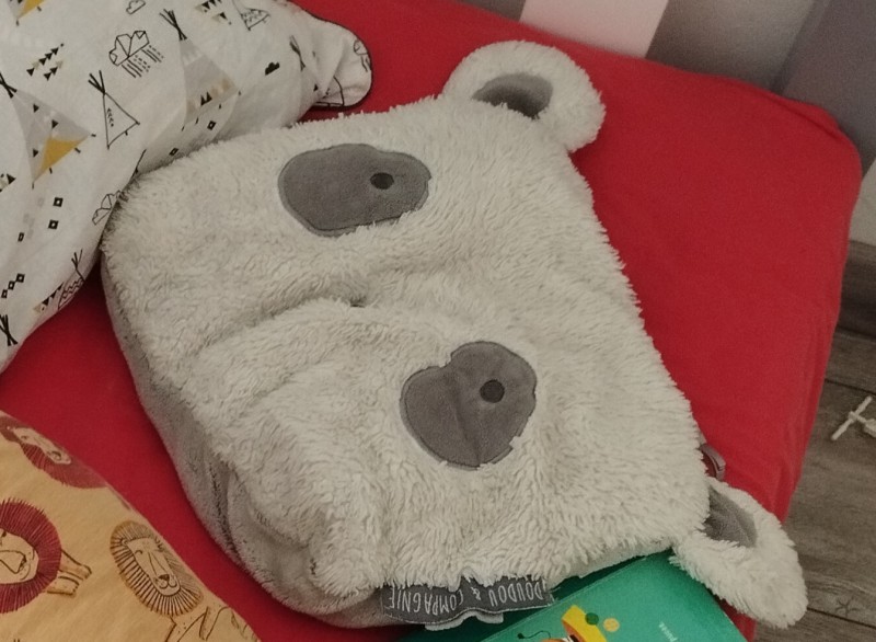 Coussin Panda Doudou et compagnie