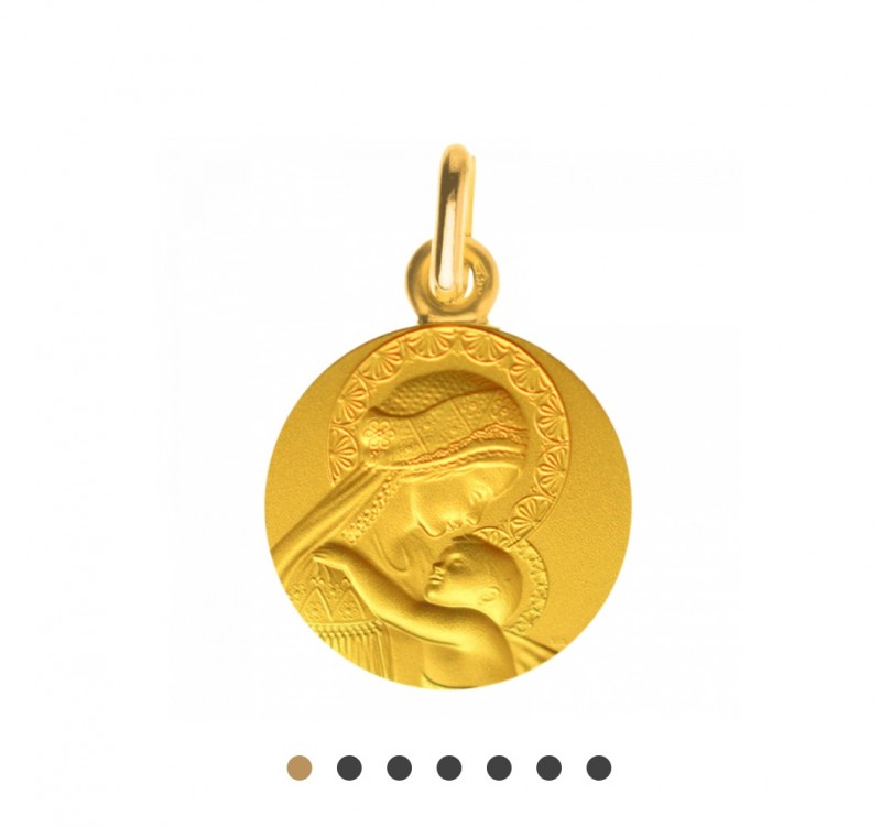 chaine et médaille de baptême