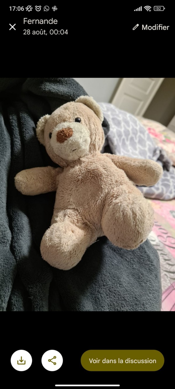 Doudou perdu