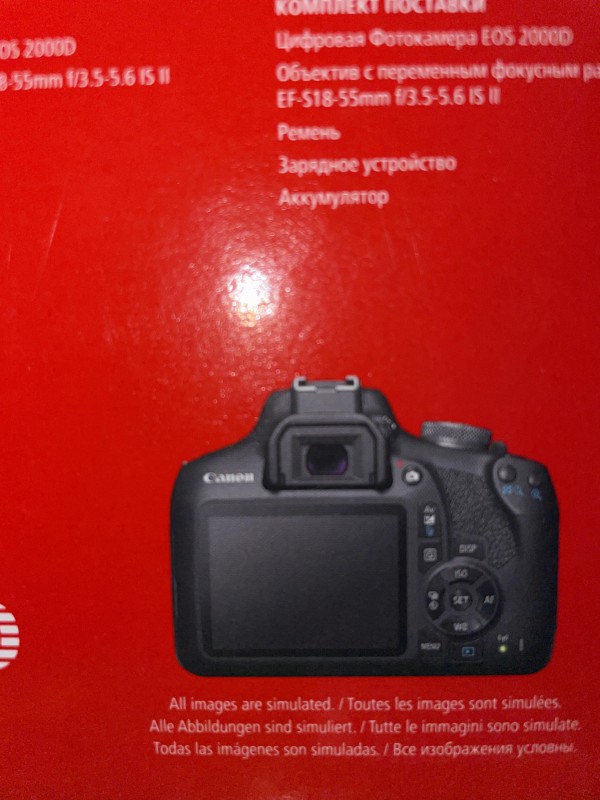 Appareil photo canon