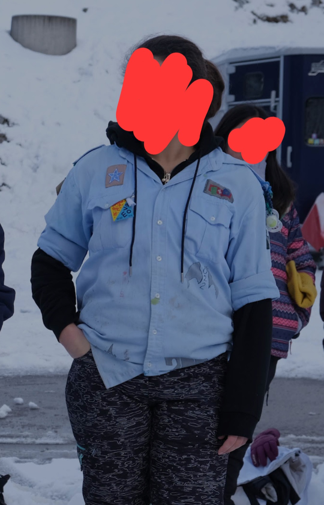Chemise scout perdue