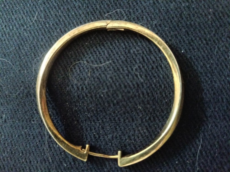 Boucle oreille or