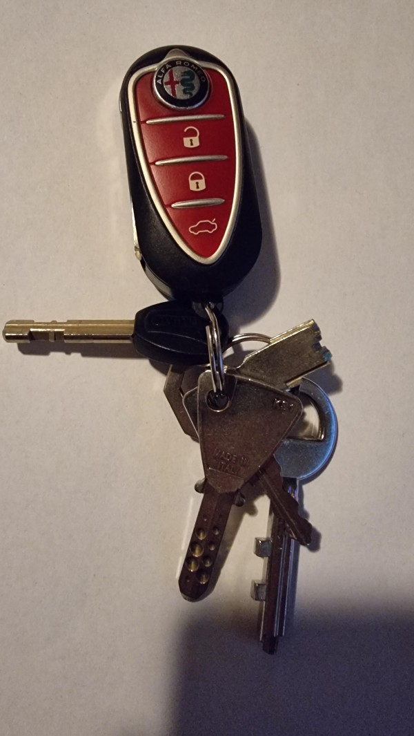 trousseau de clef voiture