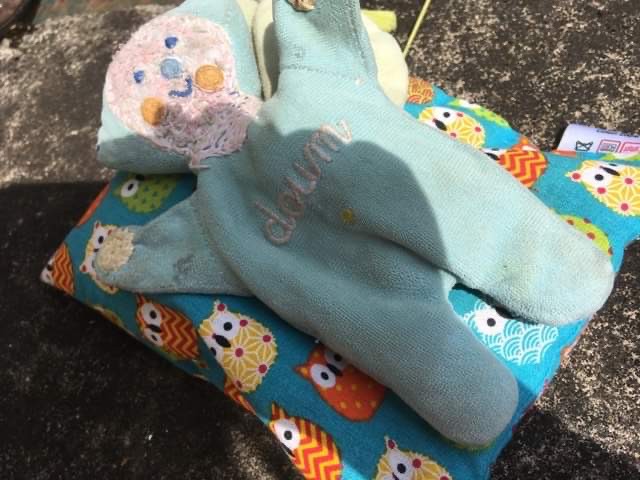 Doudou papillon