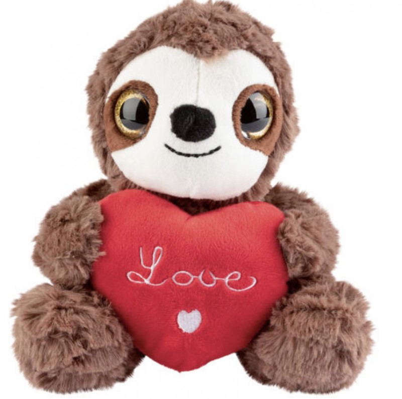Doudou avec un coeur love perdu