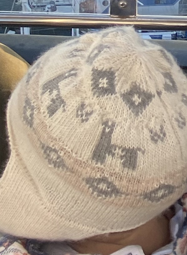 Perdu Bonnet bébé beige grau D’Agde