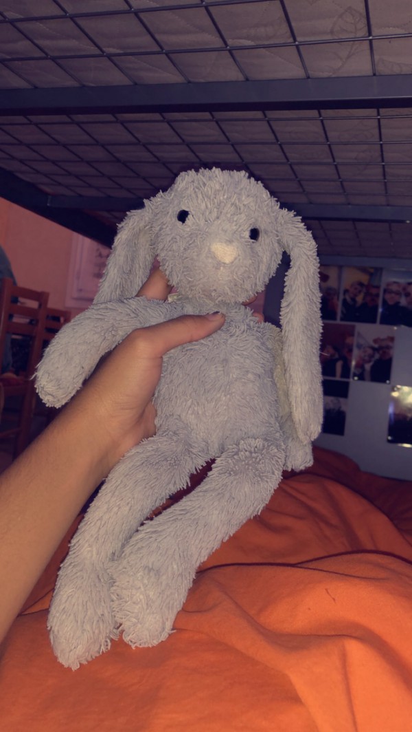 Doudou Lapin Gris