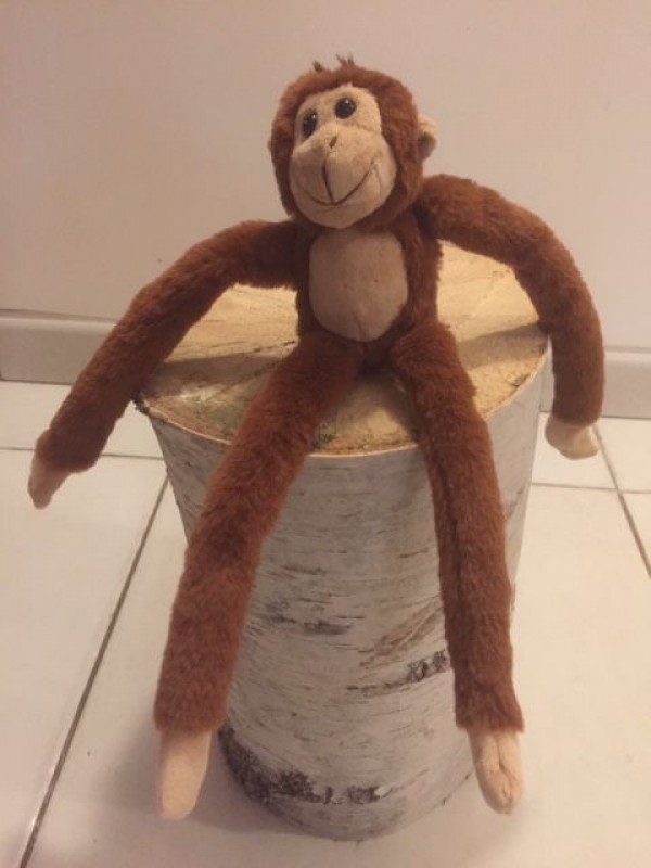 Peluche singe au Château du Haut-Koenigsbourg