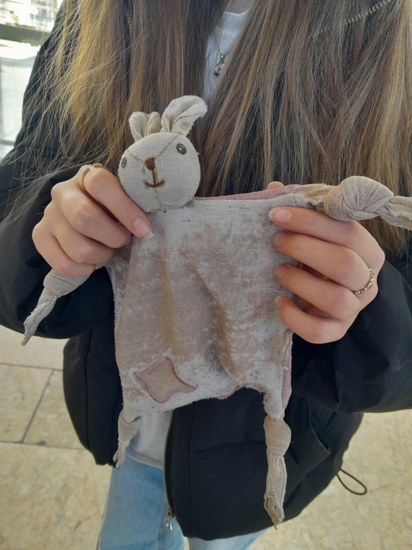 Doudou oublié dans le train