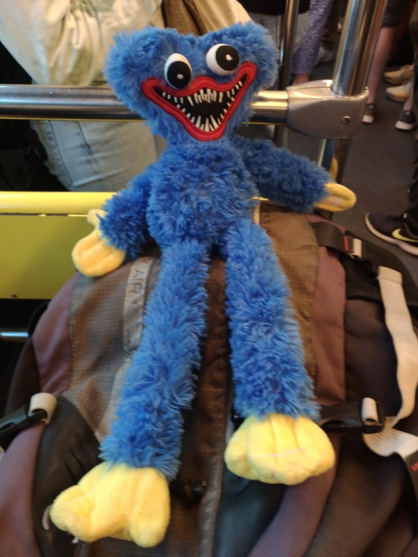 Doudou bleu