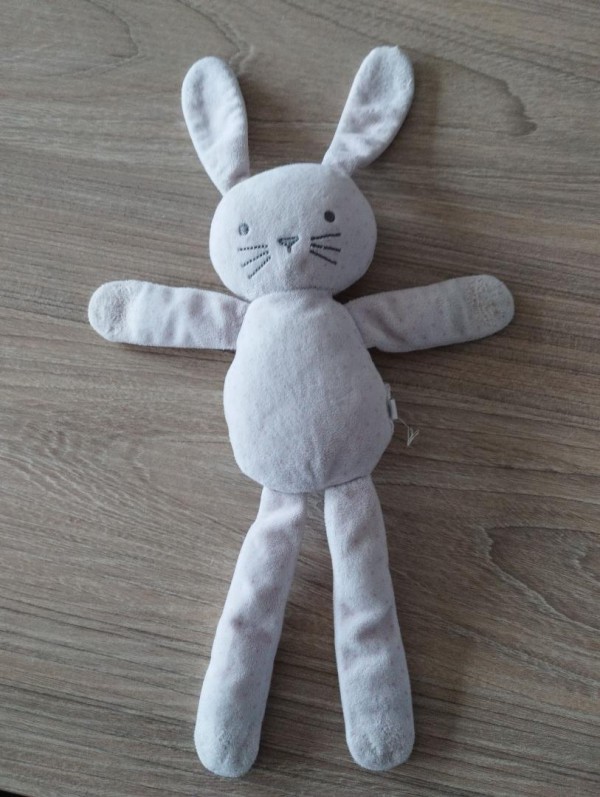 Doudou lapin rose