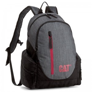 Sac à dos gris et rouge