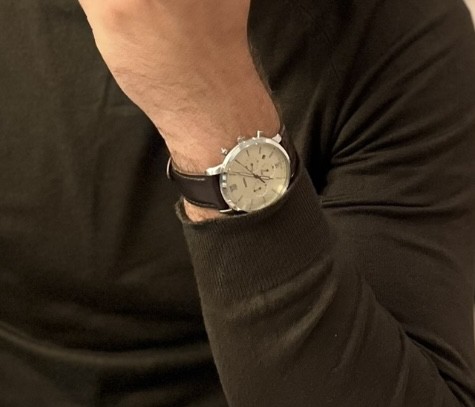 Montre Fossil marron perdue à Pyla sur Mer