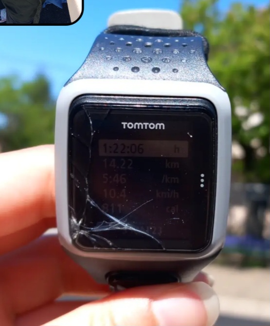 Montre de running perdue à Besançon