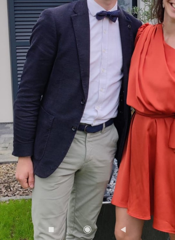 Veste de costume avec clés