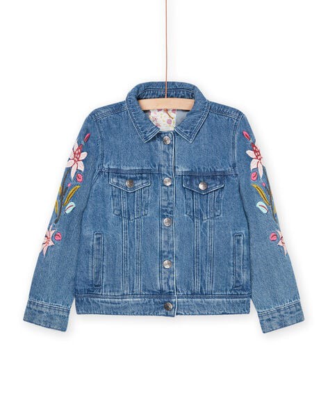 Perdu à Antibes veste fille en jean marque Du pareil au même taille 8 ans