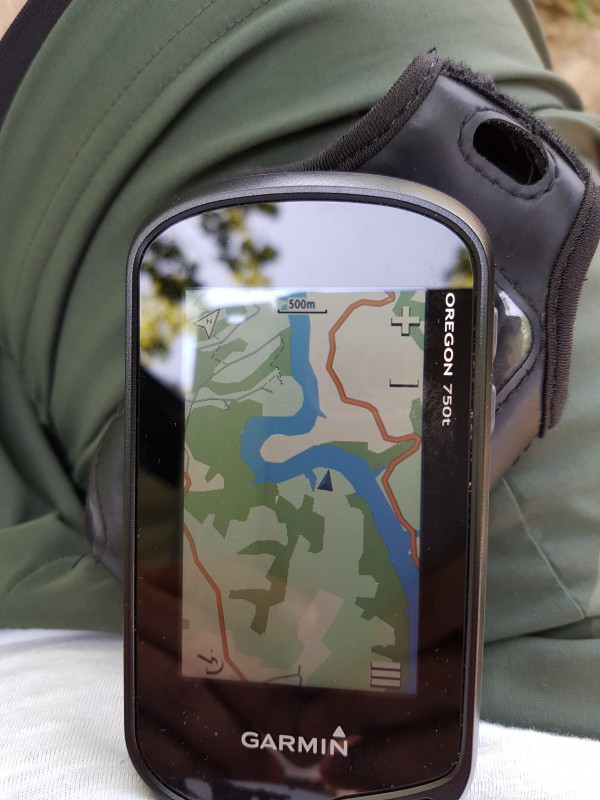 Garmin Oregon 750t GPS Navigateur volé