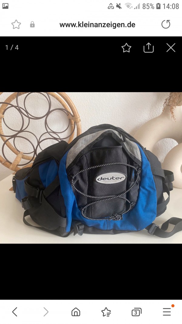 Sac deuter volé