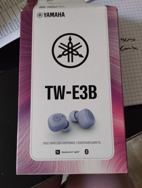 Écouteurs bluetooth Yamaha TW-E3B