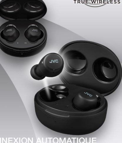Perdu Boitier de recharge ecouteurs bluetooth JVC HA-55