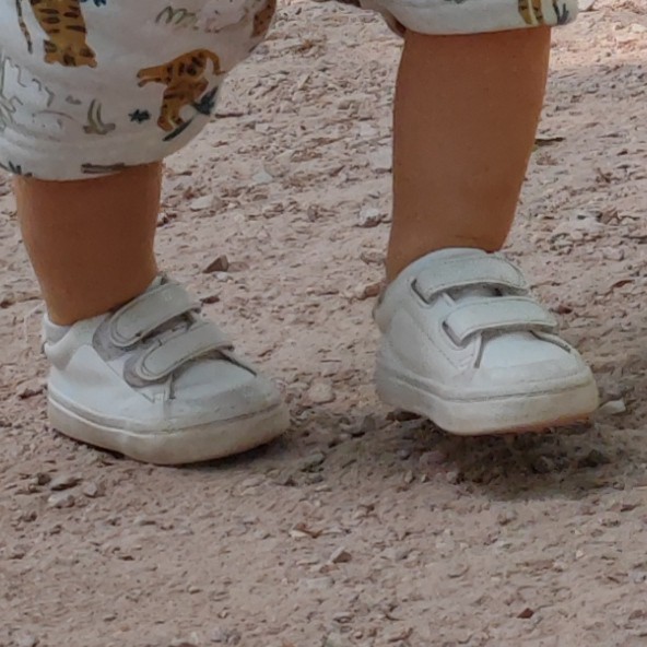 Basket blanche bébé