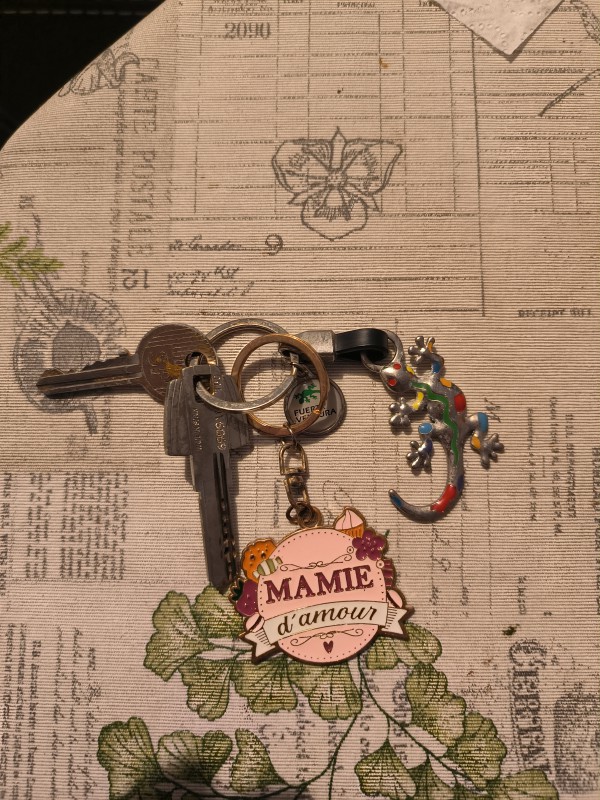 Trousseau de clés, plage Cabourg