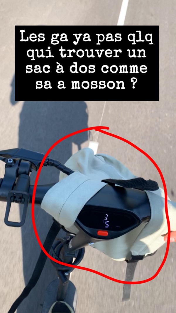 Sac à dos avec dés tendeuse