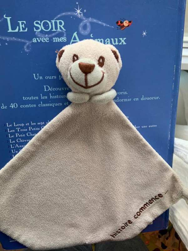Doudou Ours Beige Caisse d'Epargne
