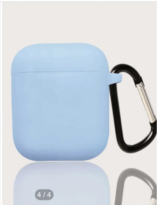 Perdu boîte AirPods avec coque bleue anglet bus 38