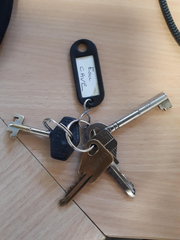 Trousseau de clefs