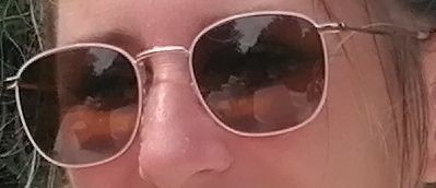 Perdu paire de lunettes solaire adaptées à ma vue, monture métal, fine, ronde/ovale, rose gold. Sur la grande plage de Saint Gilles croix de vie, en bas du remblais