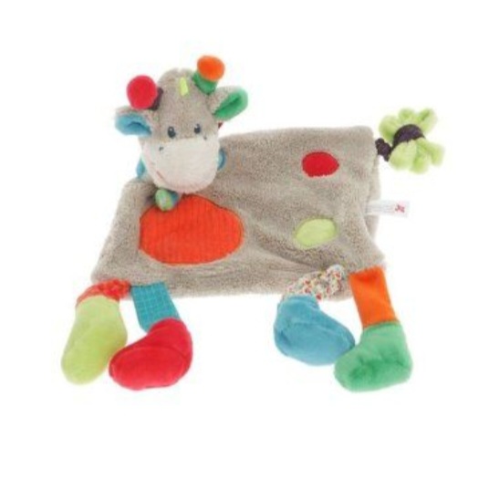 Doudou Girafe multicolore à St Georges de Didonne