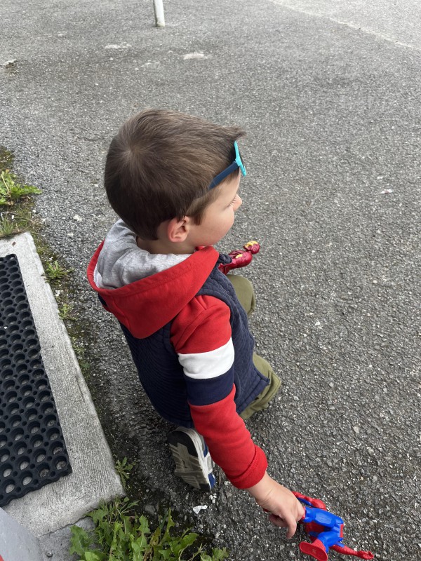 Lunettes enfant perdue au parc