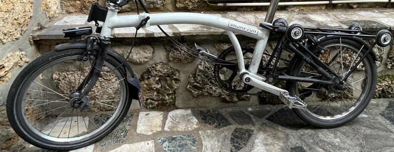 Vélo pliant trouvé à Antony 92160