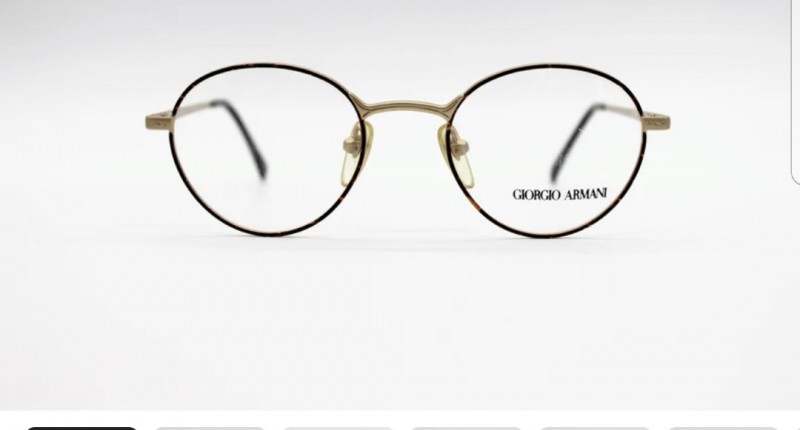 Perdu lunette de marque Giorgio Armani