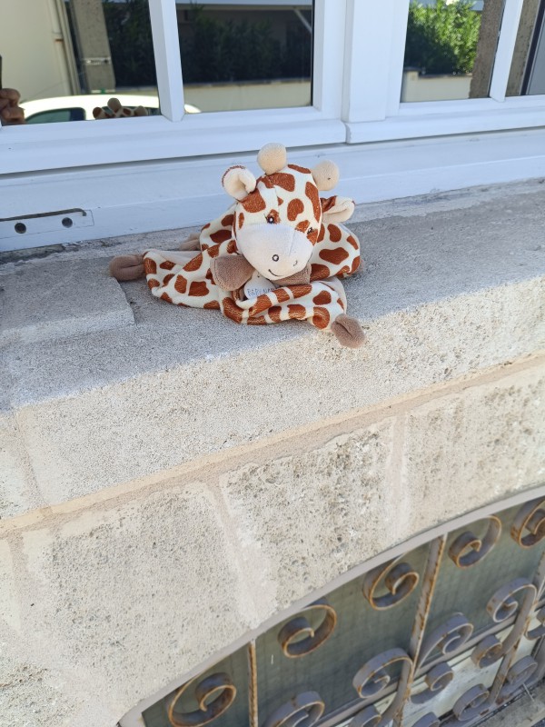 Doudou girafe