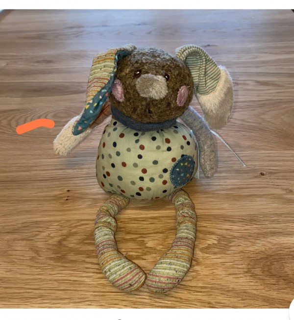 Doudou lapin à l'Ile Charlemagne, Orléans