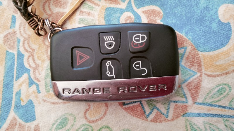 Clé de voiture Land Rover
