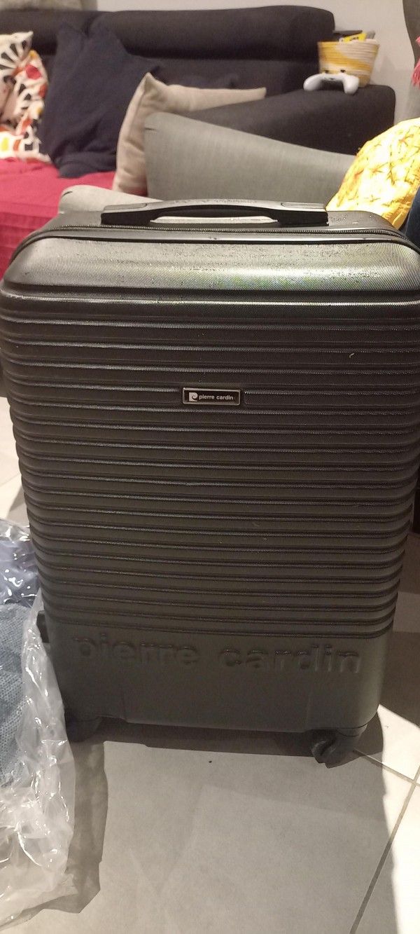 VALISE NOIRE PIERRE CARDIN