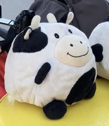 Doudou Vache en forme de boule