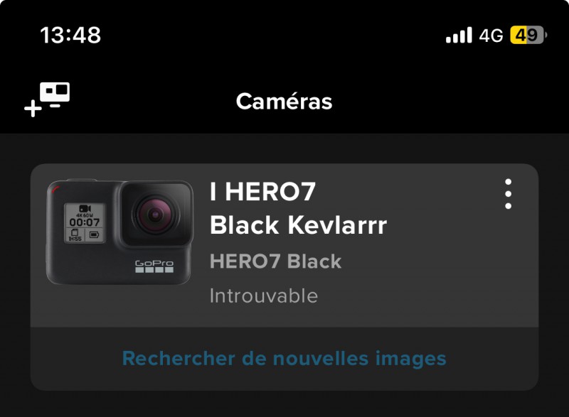 Perdu caméra Gopro au cap méchant à l’île de la réunion